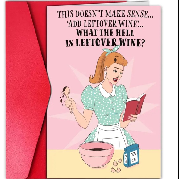 Gift Set Humorous Card and Earrings - Picture 1 of 2